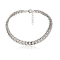 Collana Choker Punk con Lucchetto da Donna