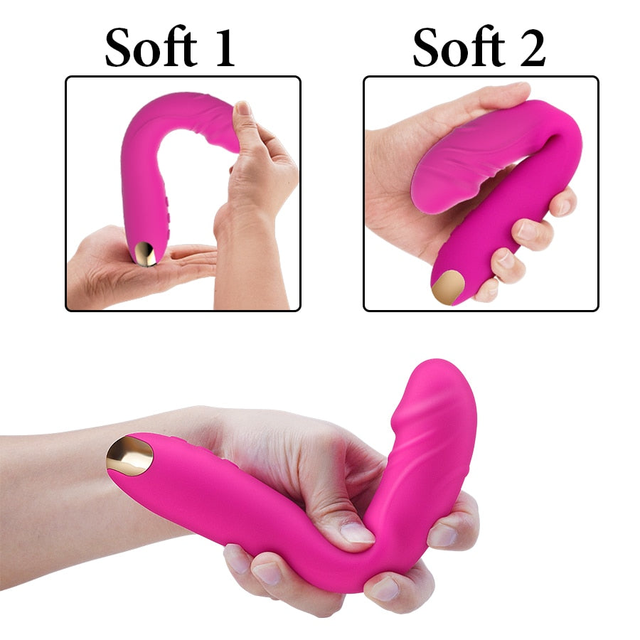 Vibratore Morbido in Silicone 10 Modalità