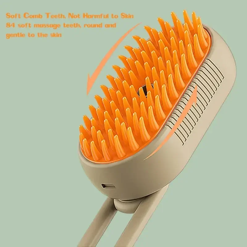 Cat & Dog Steamy Brush - La Spazzola a Vapore per una Cura Completa del Pelo - Widrop