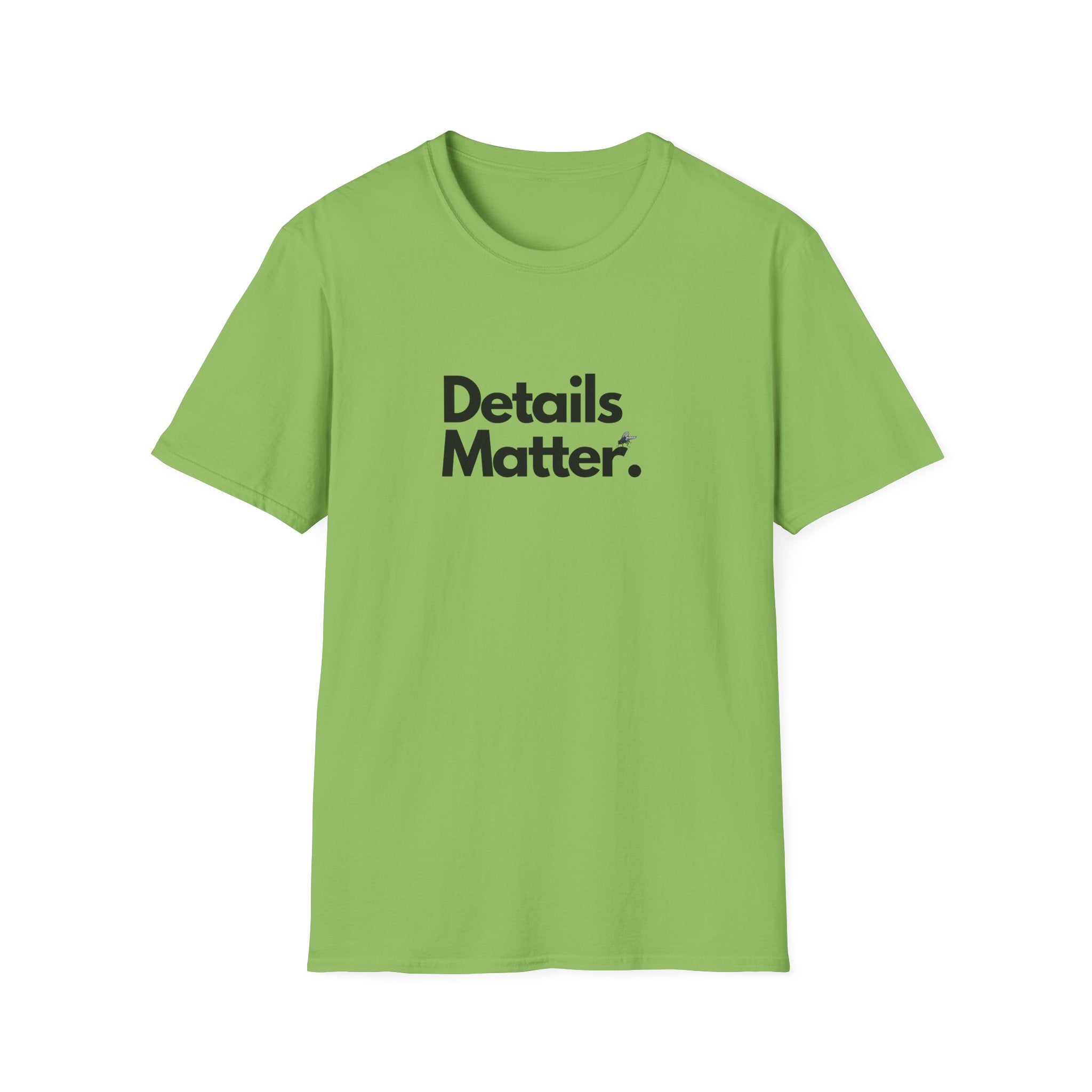 T-shirt Unisex DETAILS MATTER Stile Casual Moda