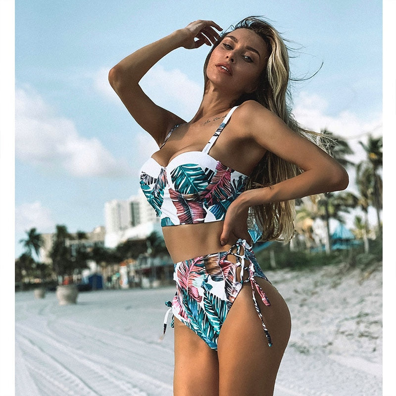 Costume da Bagno Floreale da Donna