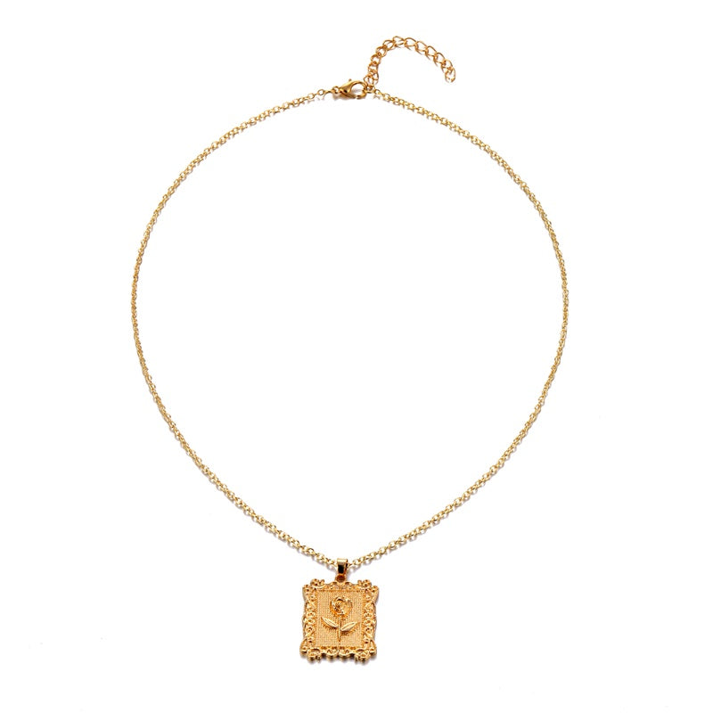 Collana con Ciondolo a Forma di Cuore da Donna