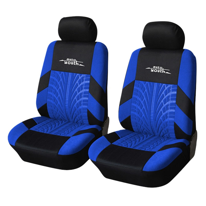 Set Coprisedili Auto Universali con Motivo Battistrada