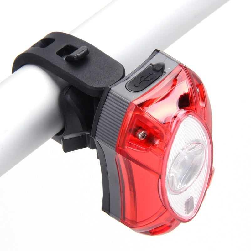 Luce Posteriore per Bici Ricaricabile USB