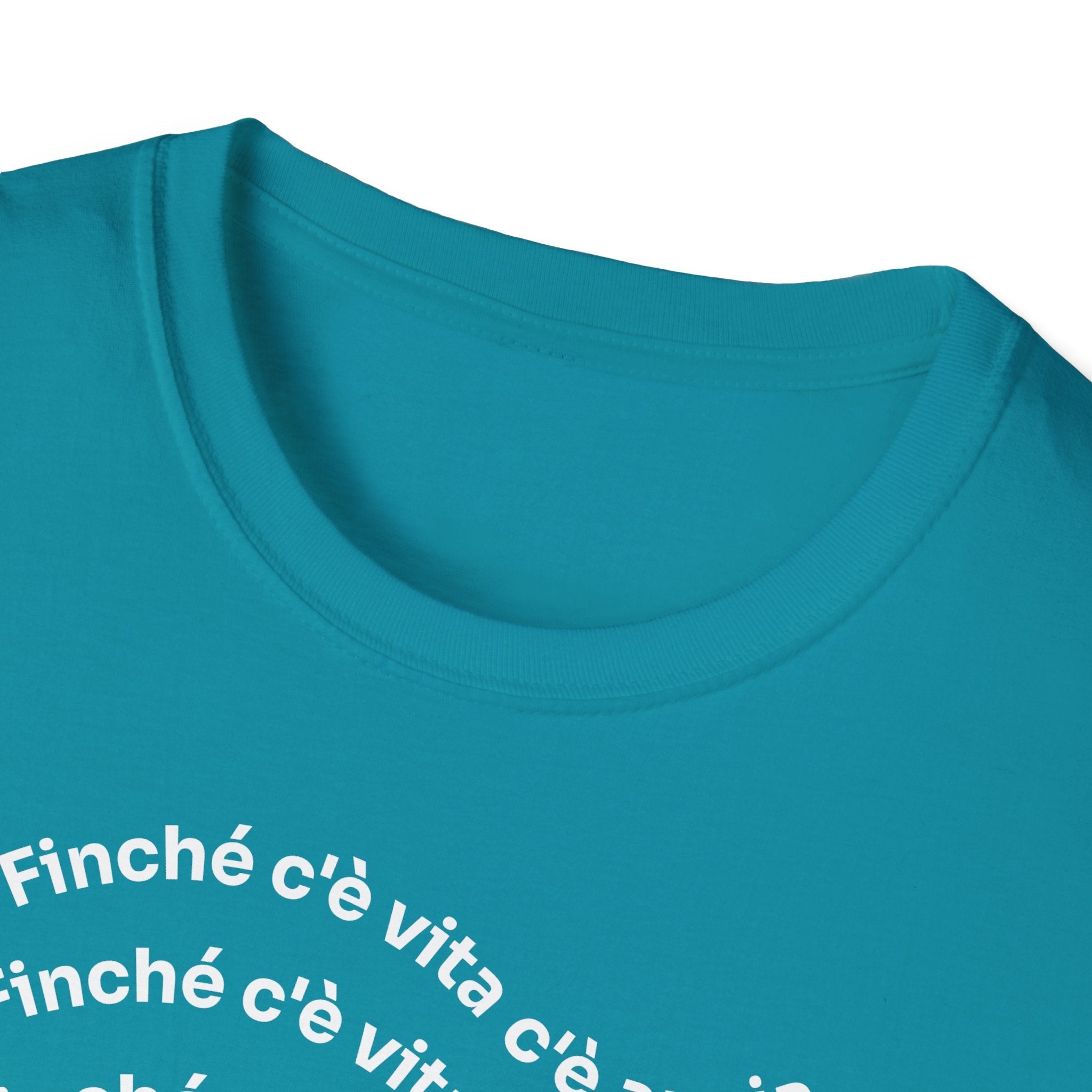 T-shirt Unisex C È ANSIA Stile Casual Moda