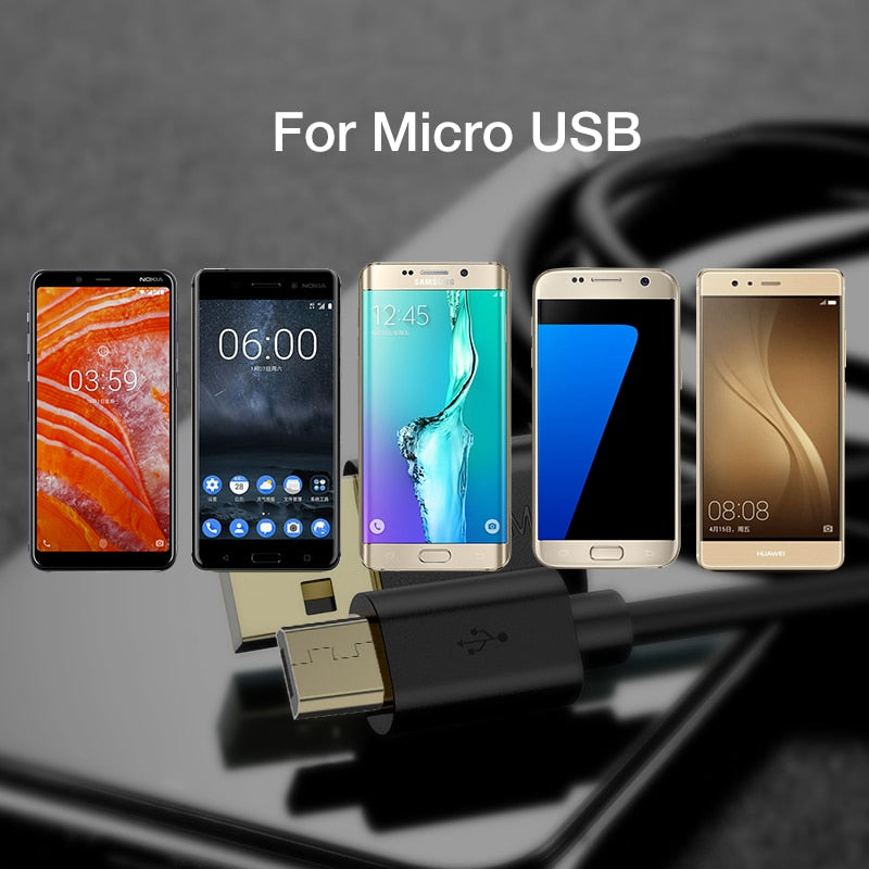 2.4A Fast Charging Micro USB Cable