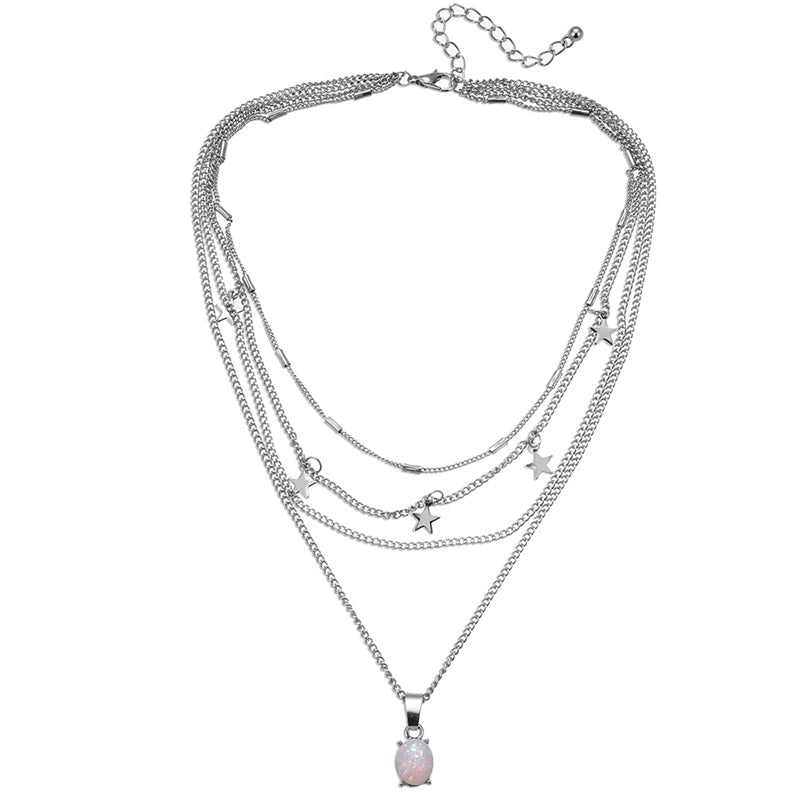 Collana con Ciondolo a Forma di Cuore da Donna