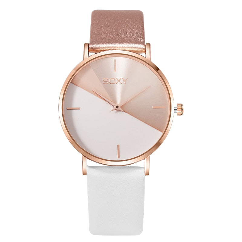 Orologio da Donna con Cinturino in Pelle