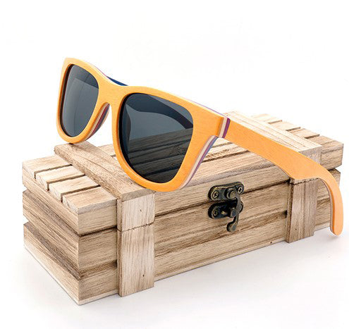Occhiali da Sole in Legno da Uomo