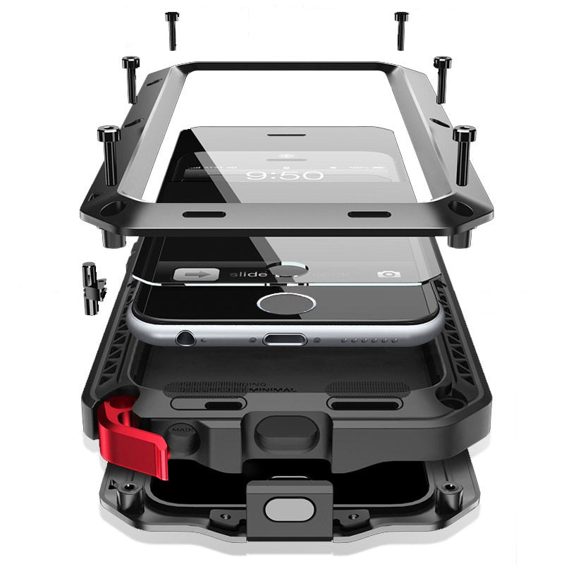 Cover in Alluminio Ultra Resistente per iPhone