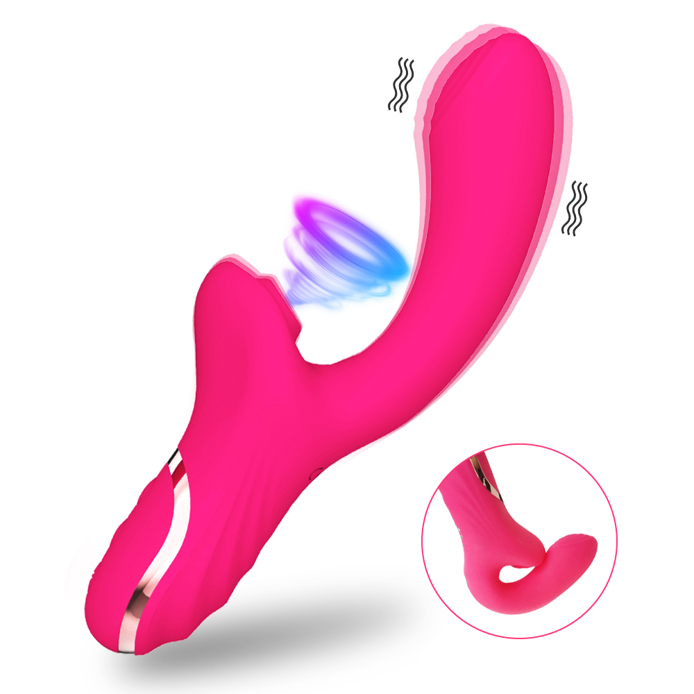 Vibratore 2 in 1 — 20 Modalità di Suzione e Vibrazione