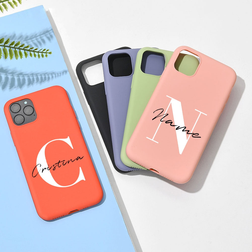 Customized Capital Letter Phone Case