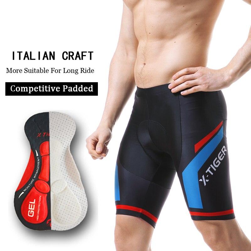 Pantaloncini da Ciclismo Professionali ad Asciugatura Rapida da Uomo
