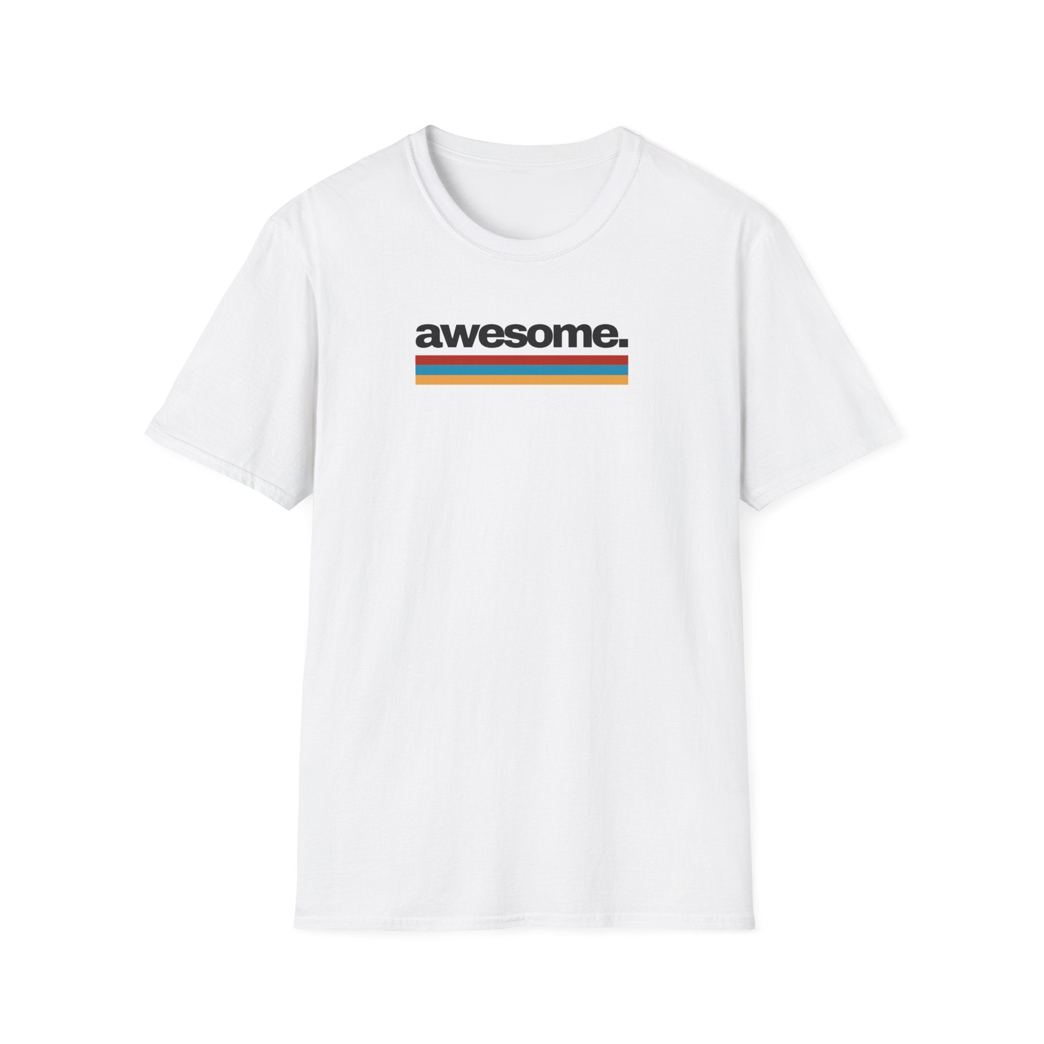 T-shirt Unisex AWESOME Stile Casual Moda