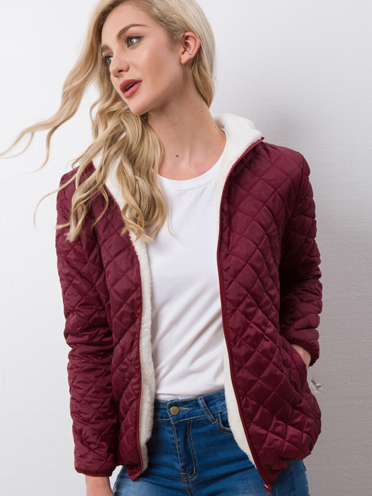 Piumino Autunnale Trapuntato Donna