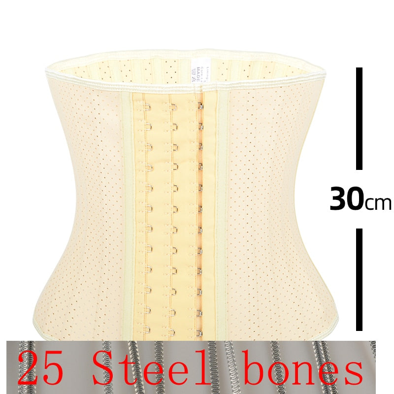 Corsetto Modellante da Donna con 25 Stecche in Acciaio