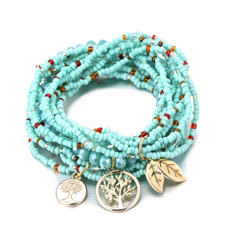 Bracciale da Donna con Ciondolo a Forma di Albero