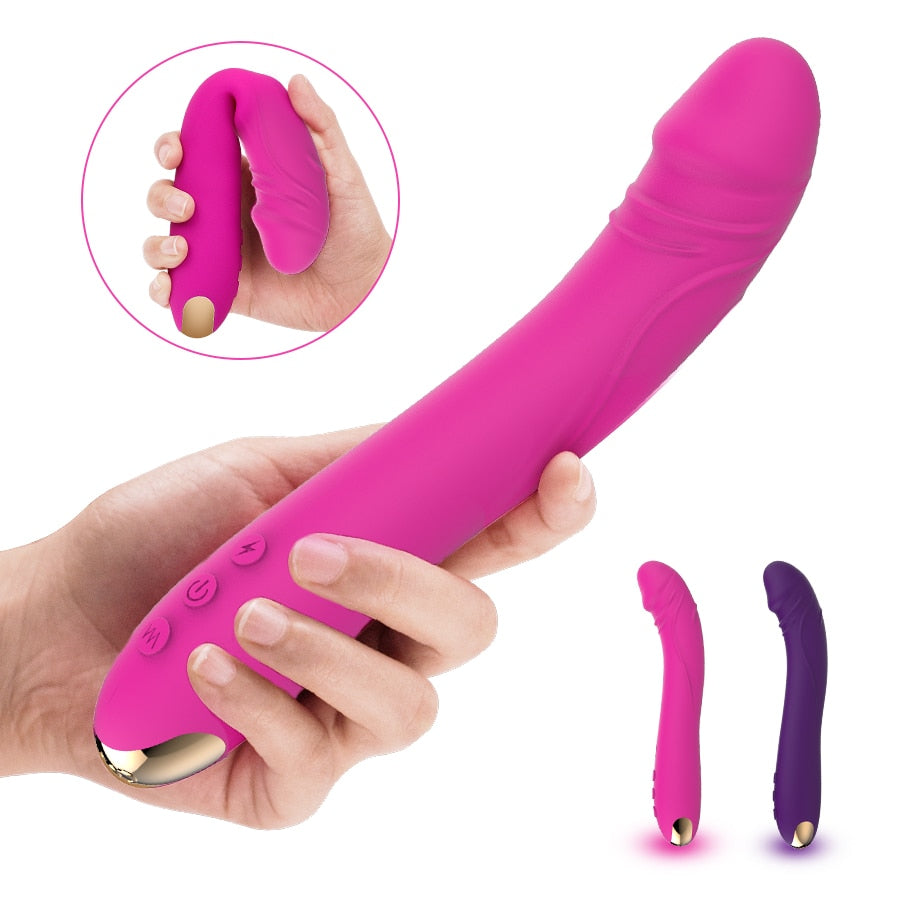 Vibratore Morbido in Silicone 10 Modalità