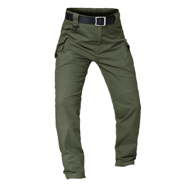 Pantaloni Tattici da Uomo a Tinta Unita