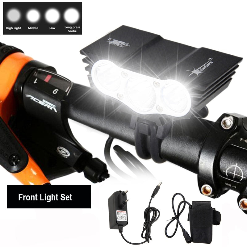 7000 Lumens Bike Front Handlebar LED Light