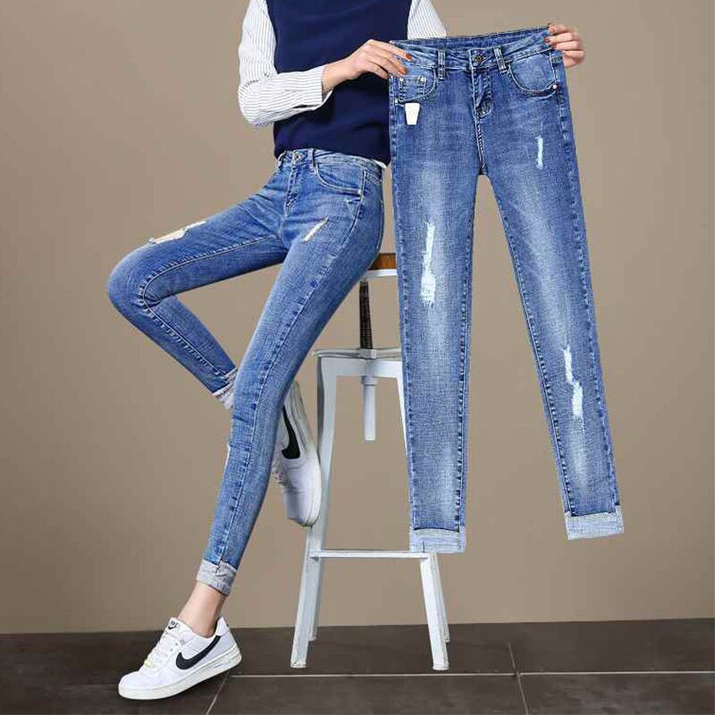 Jeans Elasticizzati Fashion da Donna
