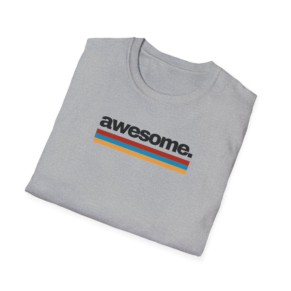 T-shirt Unisex AWESOME Stile Casual Moda