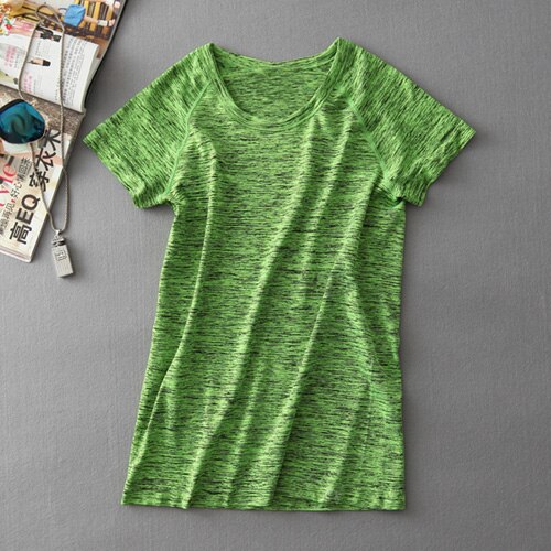 Women Yoga Short Sleeved Tops