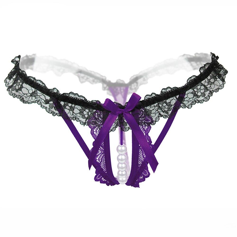 Slip da Donna in Ecopelle Nera con Zip