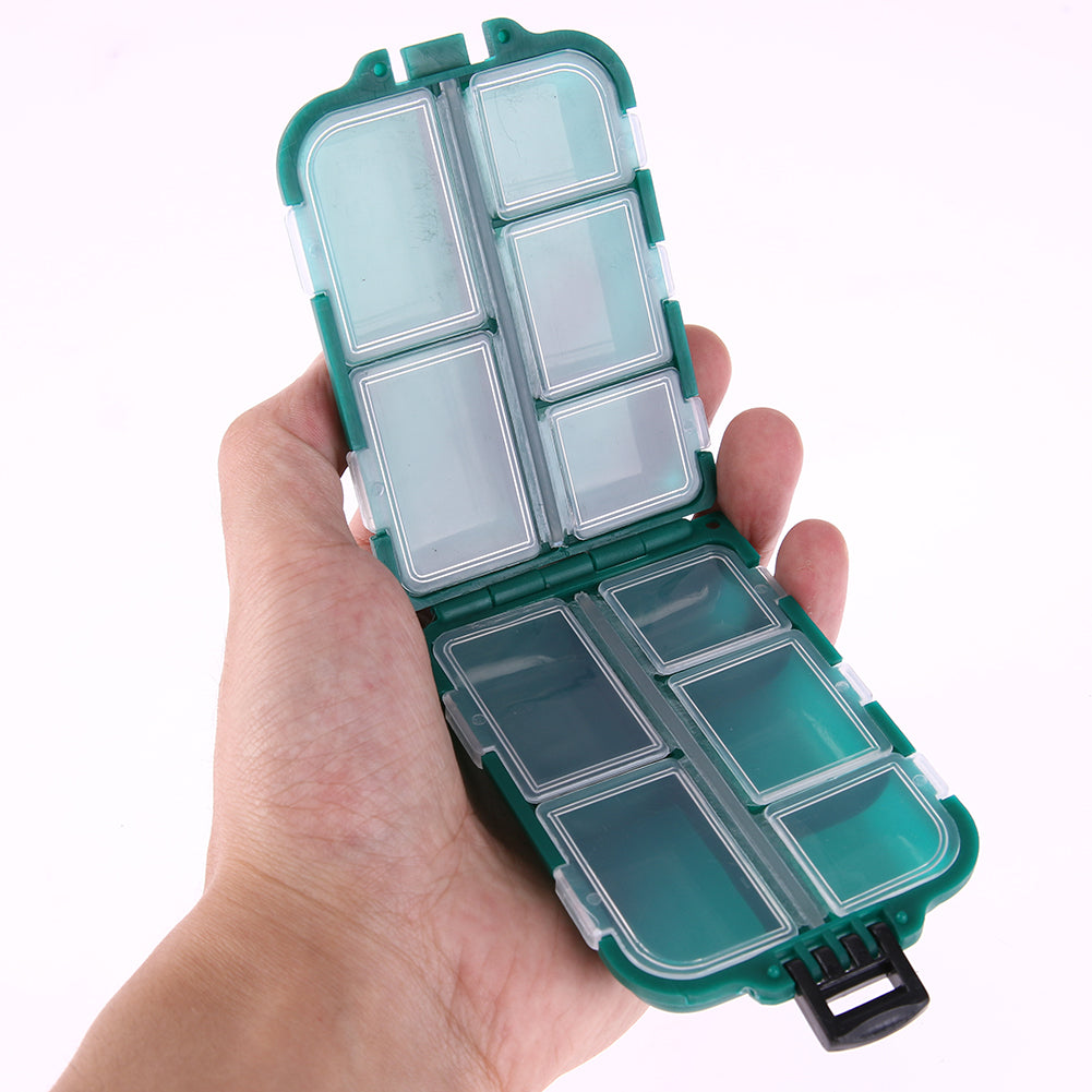 Contenitore in Plastica per Accessori da Pesca