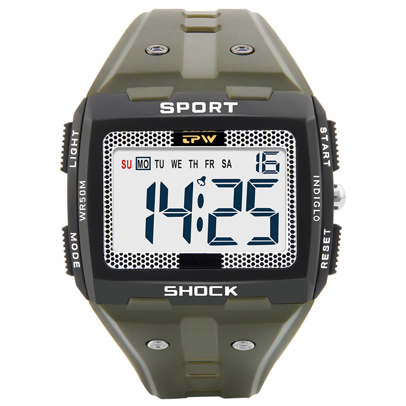 Orologio Sportivo Impermeabile 5ATM da Uomo
