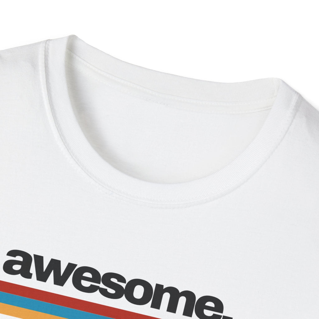 T-shirt Unisex AWESOME Stile Casual Moda