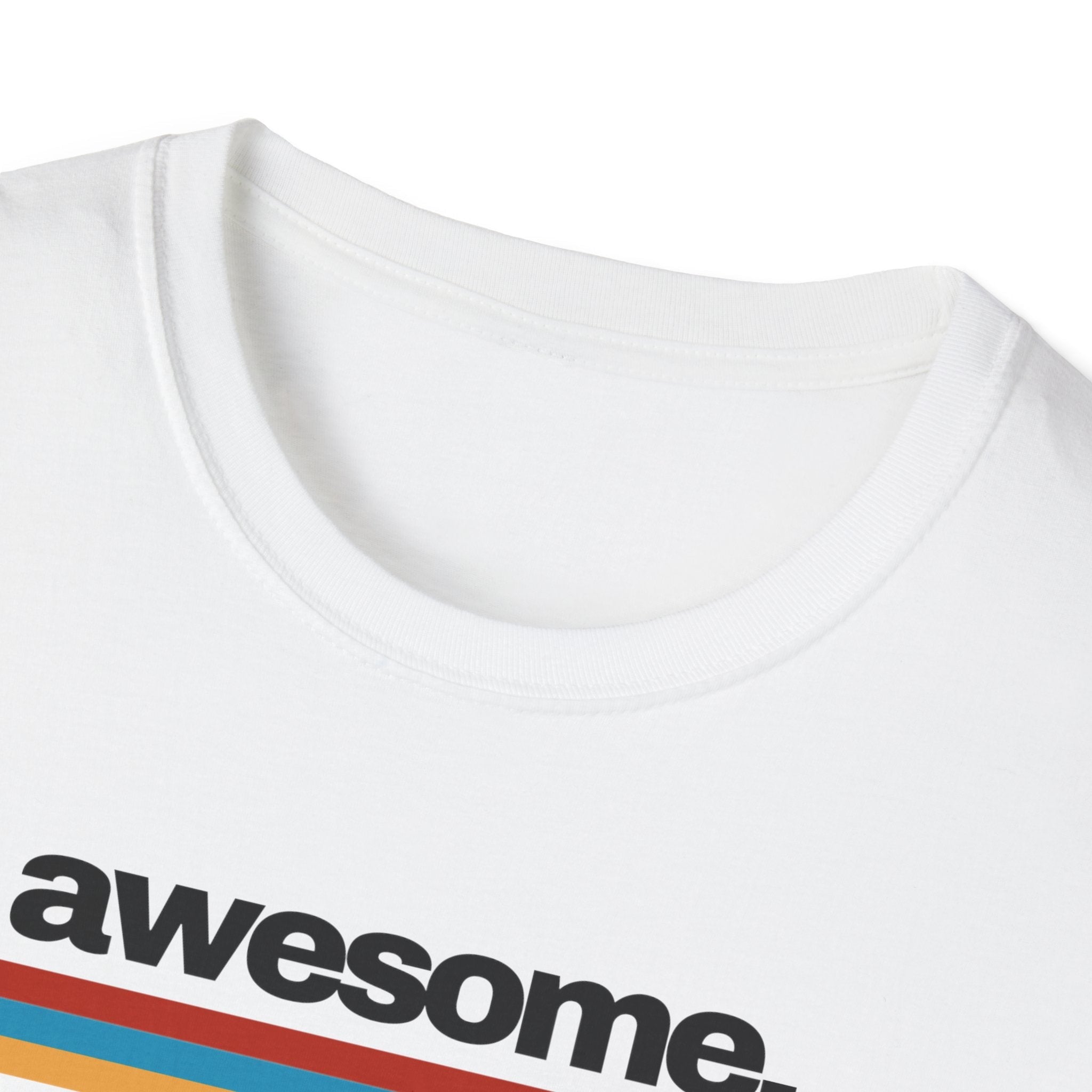 T-shirt Unisex AWESOME Stile Casual Moda