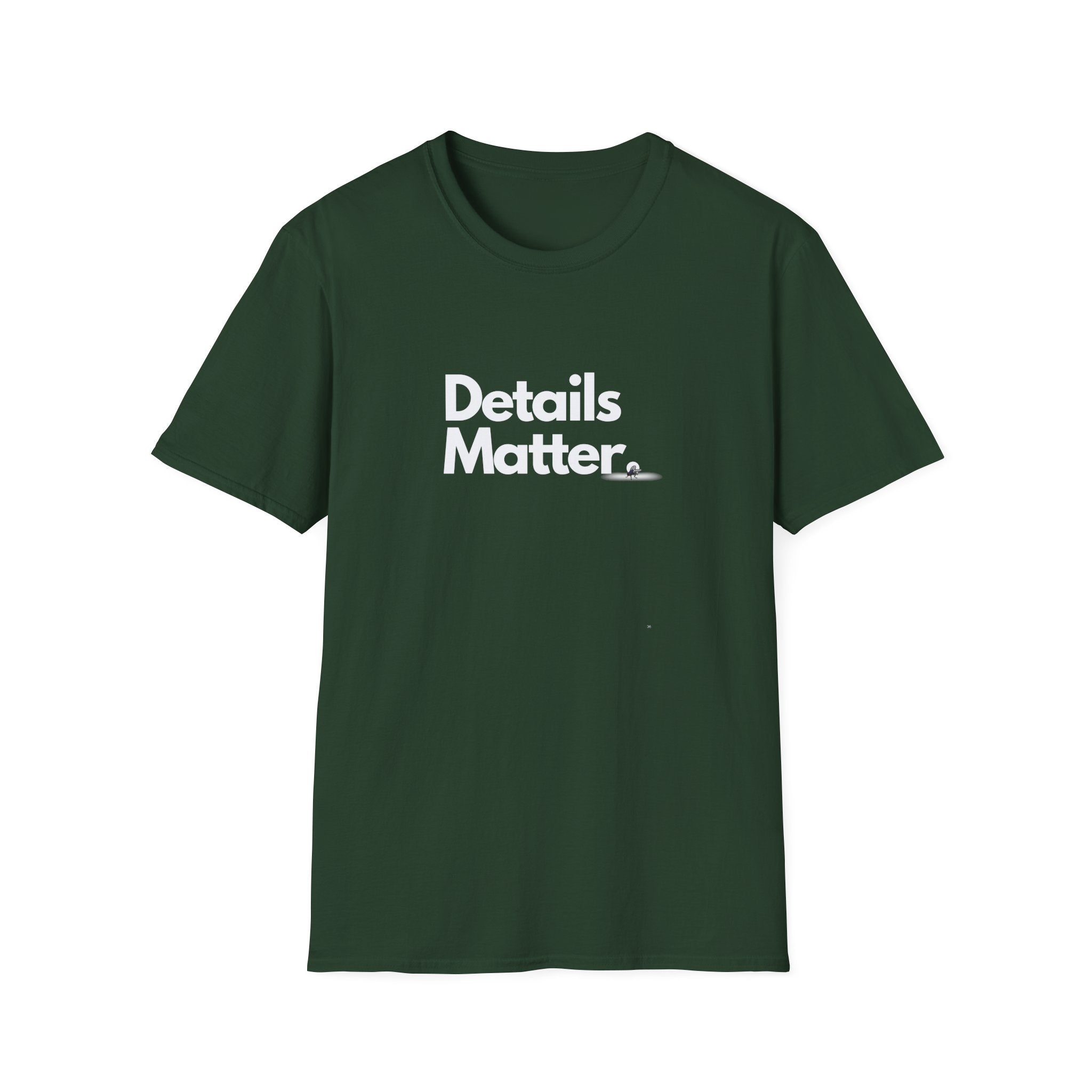 T-shirt Unisex DETAILS MATTER Stile Casual Moda
