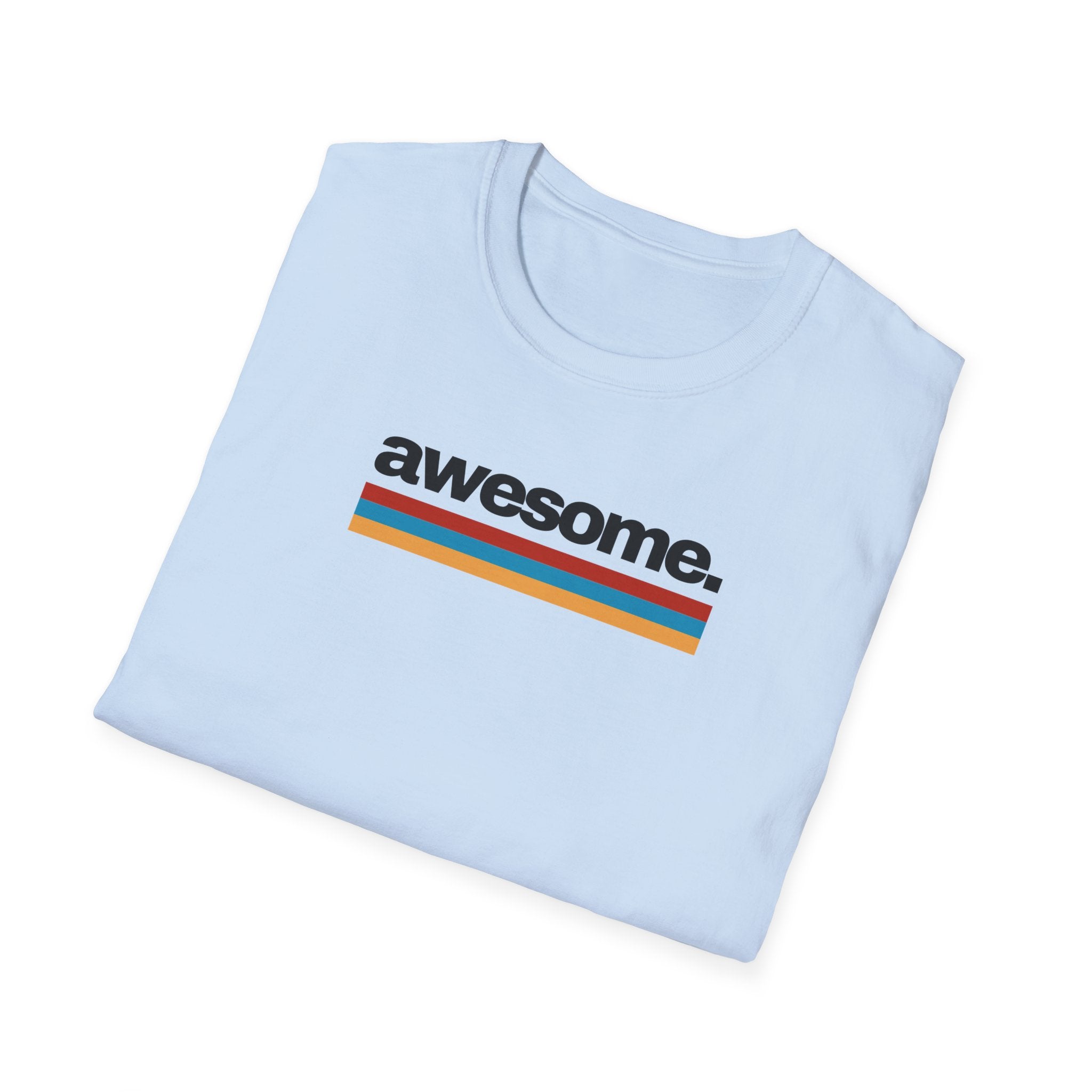 T-shirt Unisex AWESOME Stile Casual Moda