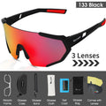 5 Lens Polarized Cycling Sunglasses