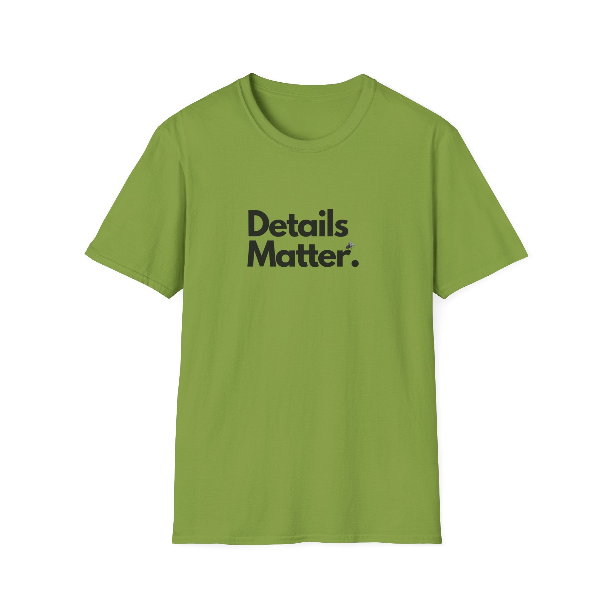 T-shirt Unisex DETAILS MATTER Stile Casual Moda