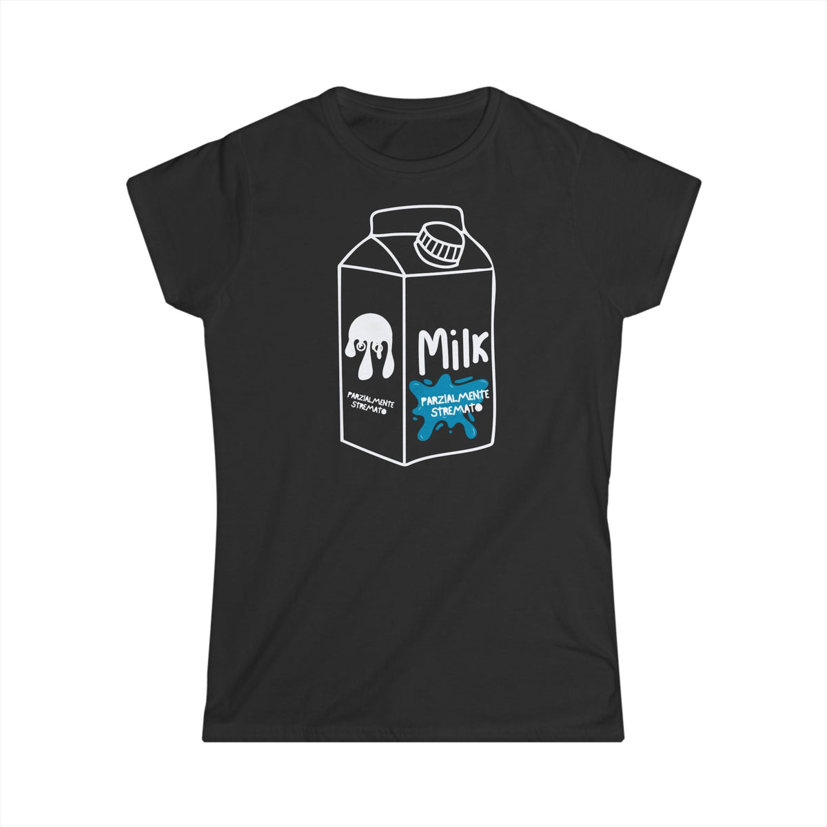 T-shirt Donna PARZIALMENTE STREMATO Stile Casual
