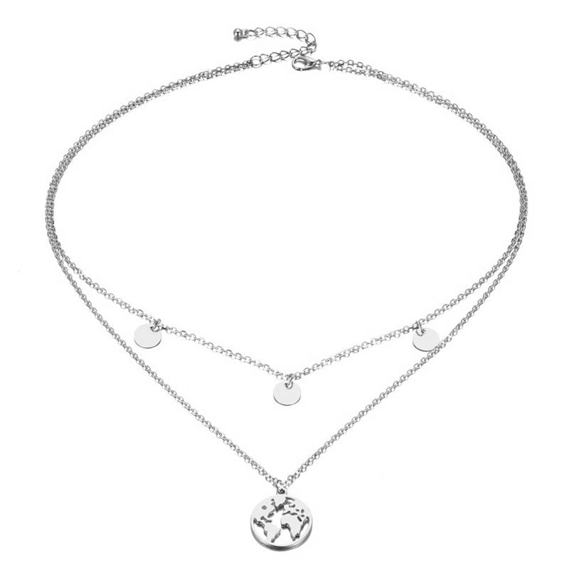 Collana con Ciondolo a Forma di Cuore da Donna