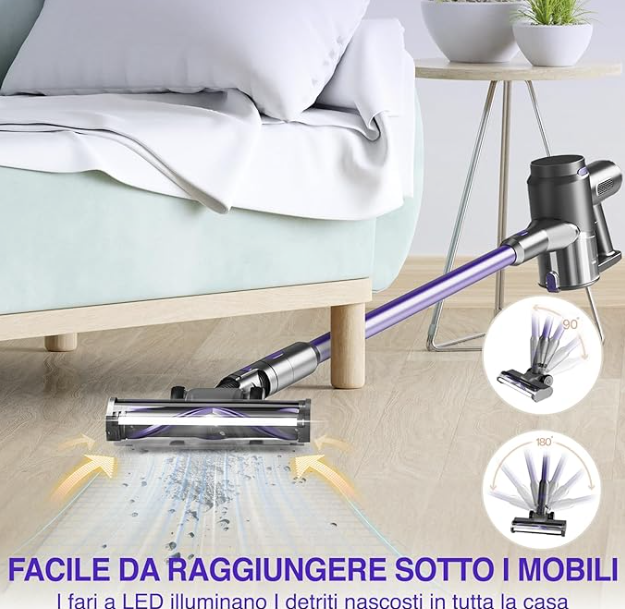 Aspirapolvere senza fili