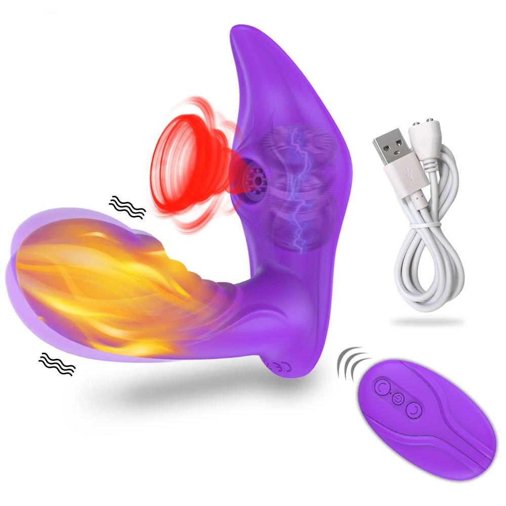 Vibratore Succhiante Portatile 20 Velocità