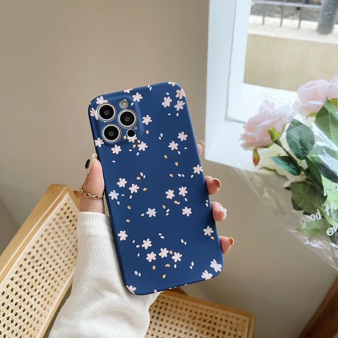 Cover iPhone con Stampa Floreale da Donna