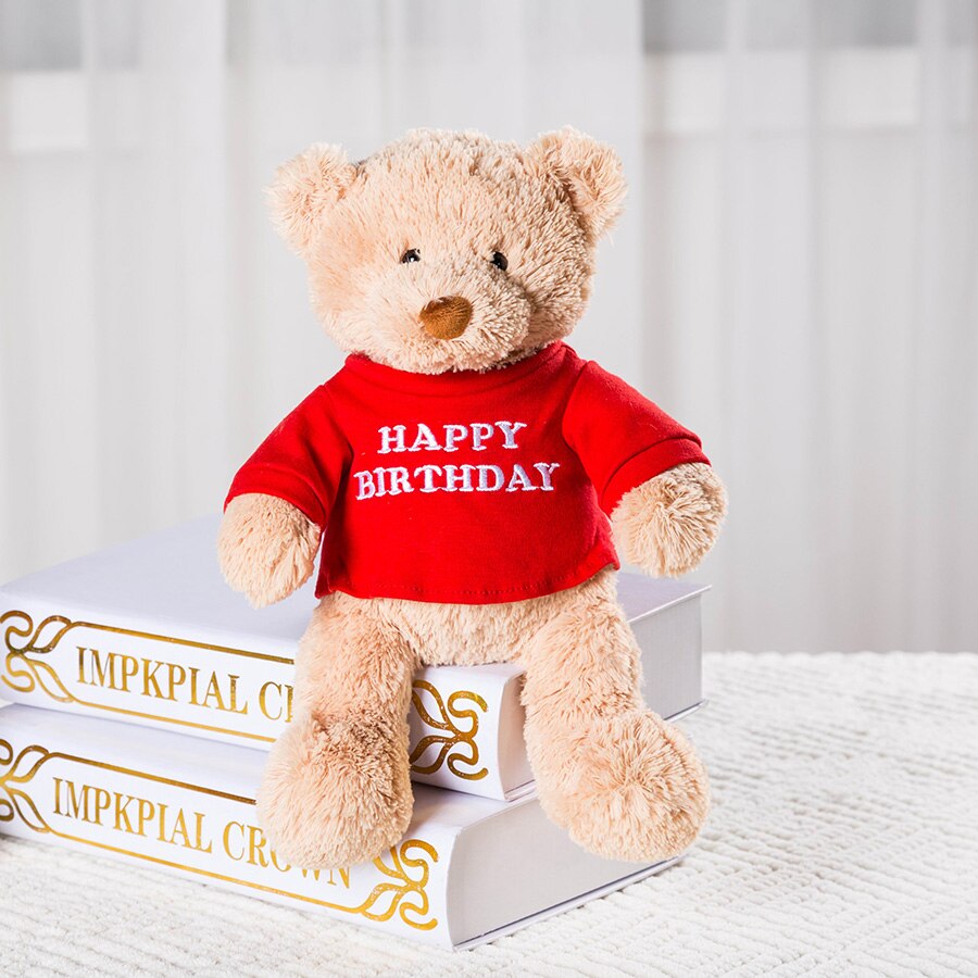 Orsacchiotto di Peluche "Buon Compleanno" 33 cm