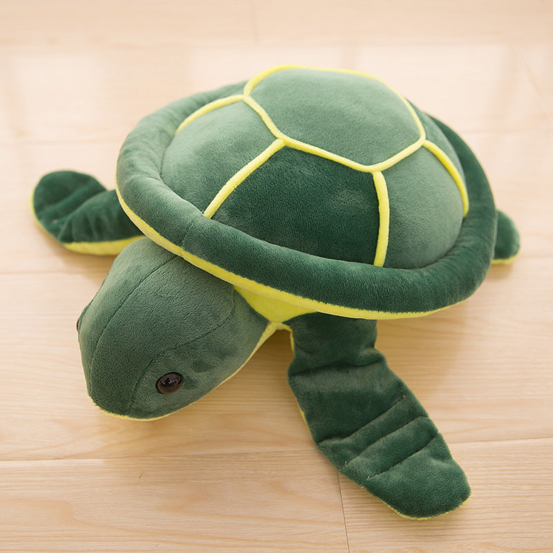 Green Turtle Plush Toy