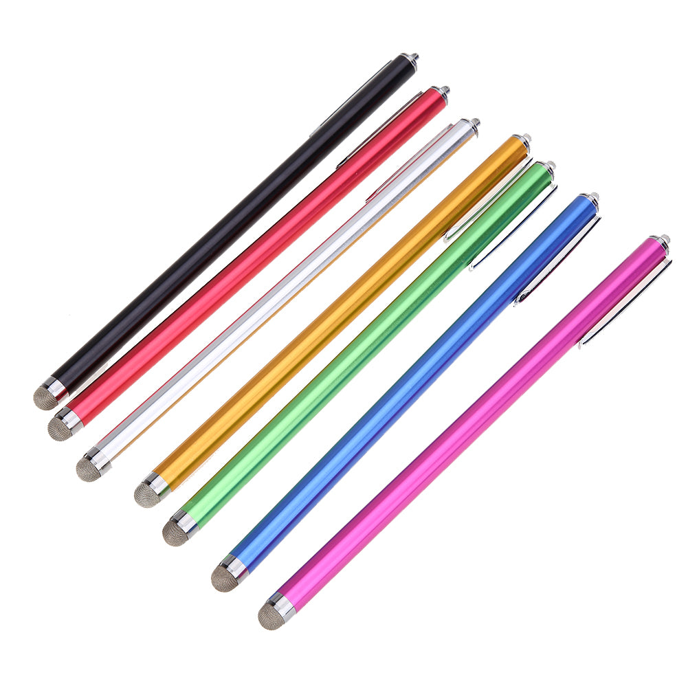 Penna Stilo Capacitiva Universale in Alluminio e Microfibra