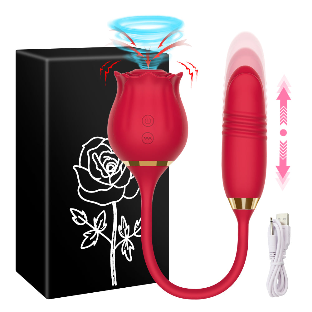 Vibratore a Bocciolo di Rosa