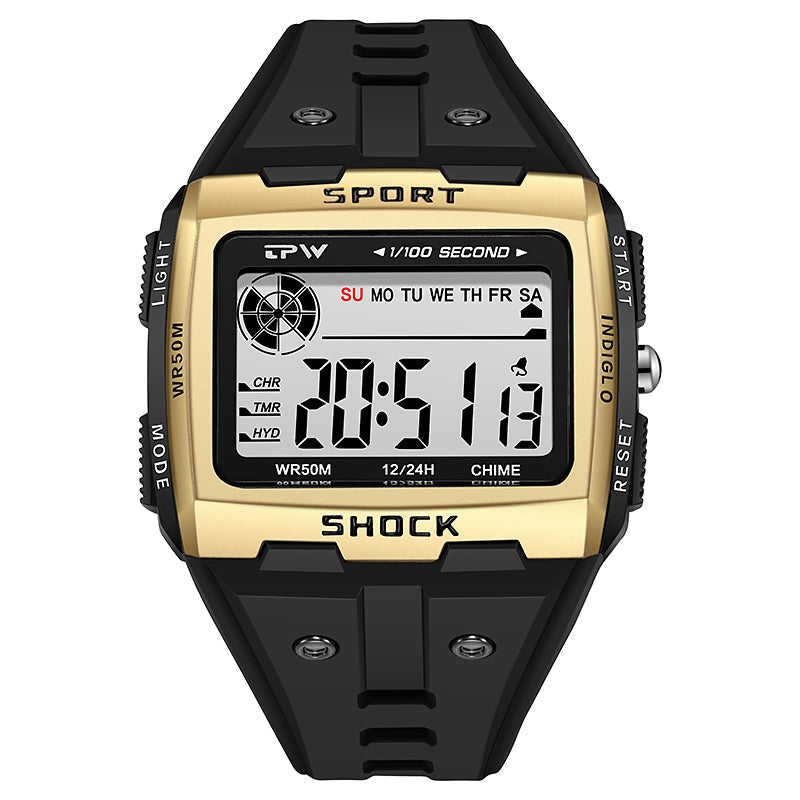 Orologio Sportivo Impermeabile 5ATM da Uomo