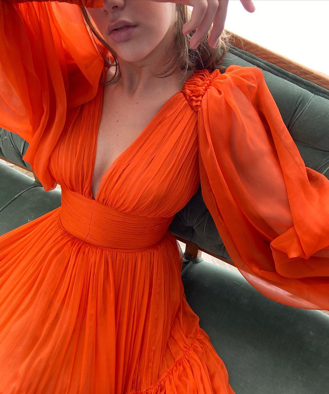 Abito da Cerimonia in Chiffon per Ragazza