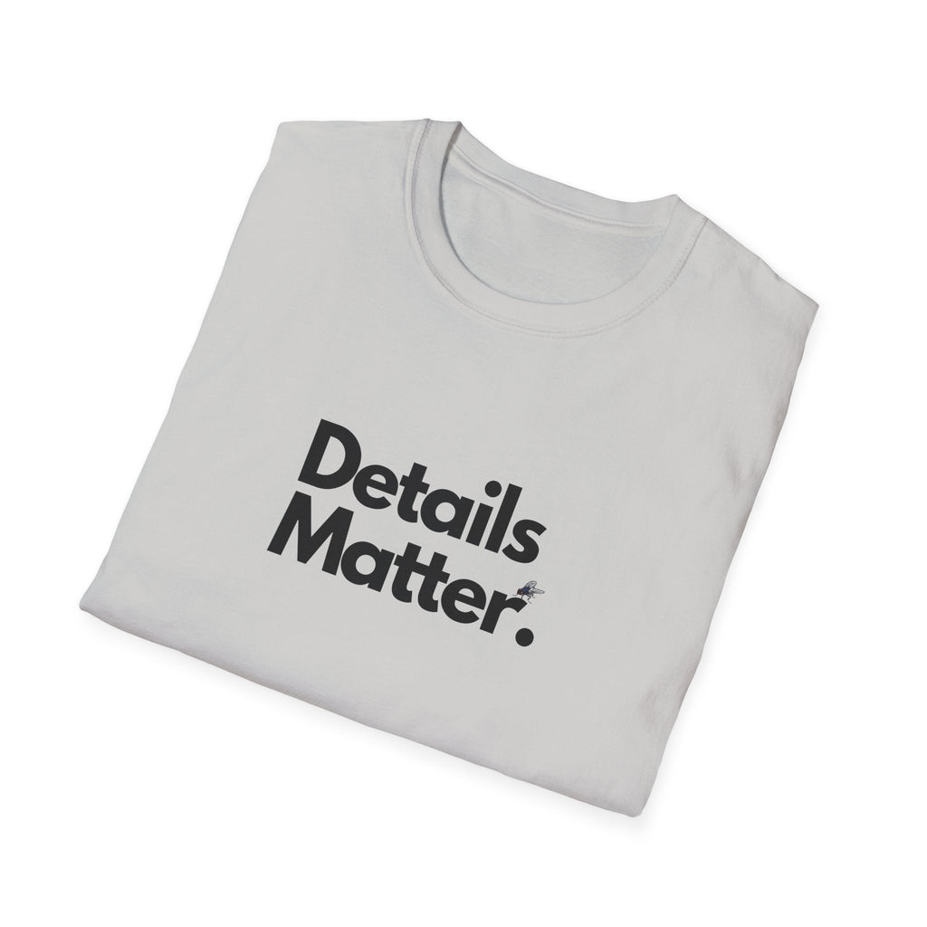 T-shirt Unisex DETAILS MATTER Stile Casual Moda