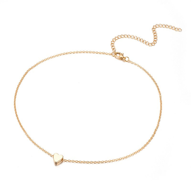 Collana con Ciondolo a Forma di Cuore da Donna