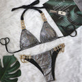 Costume da Bagno Fashion con Strass da Donna